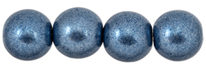 Round Beads 8mm (loose) : ColorTrends: Saturated Metallic Bluestone