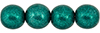 Round Beads 8mm (loose) : ColorTrends: Saturated Metallic Forest Biome