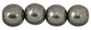 Round Beads 8mm (loose) : ColorTrends: Saturated Metallic Frost Gray