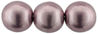 Round Beads 8mm (loose) : ColorTrends: Sueded Gold Blackened Pearl