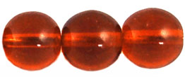 Round Beads 8mm (loose) : Dk Topaz