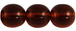 Round Beads 8mm (loose) : Dk Topaz