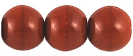 Round Beads 8mm (loose) : Opaque Dk Brown
