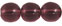 Round Beads 8mm (loose) : Dk Amethyst