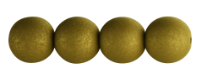Round Beads 8mm (loose) : Twilight Golden Olive