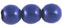 Round Beads 8mm (loose) : Opaque Blue