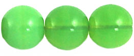 Round Beads 8mm (loose) : Milky Peridot