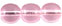Round Beads 8mm (loose) : Hot Pink