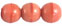 Round Beads 8mm (loose) : Pink - Coral