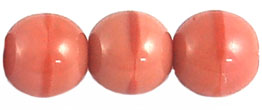 Round Beads 8mm (loose) : Pink - Coral