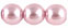 Round Beads 8mm (loose) : Pearl Coated