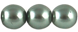 Round Beads 8mm (loose) : Pearl Coated