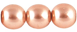 Round Beads 8mm (loose) : Pearl Coated