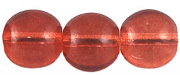 Round Beads 10mm (loose) : Coated - Rosa