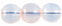 Round Beads 10mm (loose) : Milky White
