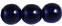 Round Beads 10mm (loose) : Cobalt