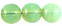 Round Beads 10mm (loose) : Lime Green