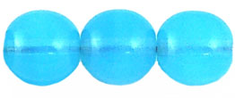 Round Beads 10mm (loose) : Milky Aqua