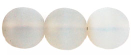 Round Beads 10mm (loose) : Matte - Lt Milky Amethyst