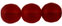 Round Beads 10mm (loose) : Matte - Siam Ruby