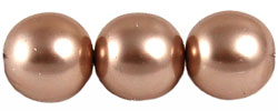 Round Beads 12mm (loose) : Pearl Coated