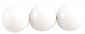 Round Beads 13mm (loose) : White