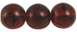 Round Beads 14mm (loose) : Dk Tortoise