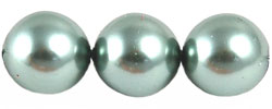 Round Beads 14mm (loose) : Pearl Coated