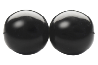 Round Beads 14mm (loose) : Jet
