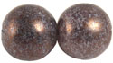 Round Beads 21mm (loose) : Luster - Stone Amethyst