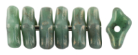 Chips 8/5mm : Topaz/Pink Luster - Turquoise