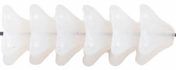 Trumpet Flower 8/13mm (loose) : Milky White