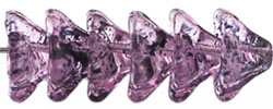 Trumpet Flower 8/13mm (loose) : Luster - Purple