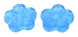 Flower 7 mm (loose) : Sapphire