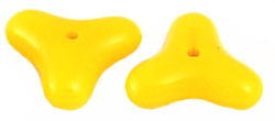 Three-Sided Unique 14mm (loose) : Opaque Yellow