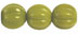 Melon Round 8mm (loose) : Opaque Olivine