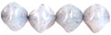 Nugget 9mm (loose) : Luster Blue - Milky White