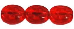 Textured Ovals 7/6mm (loose) : Siam Ruby