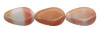 Flat Drop 15/9mm : Peaches and Cream