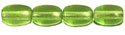 Oval 6/4mm (loose) : Lime Green