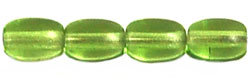 Oval 6/4mm (loose) : Lime Green