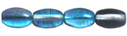 Oval 8/5mm (loose) : Luster - Crystal BlueTurquise