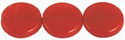 Coin 15mm (loose) : Opaque Striped Red