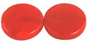 Coin 20mm (loose) : Opaque Striped Red
