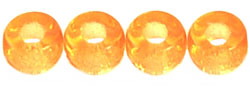 Roll Beads 6mm (loose) : Med Topaz