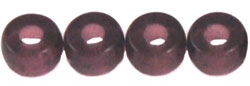 Roll Beads 6mm (loose) : Dk Amethyst