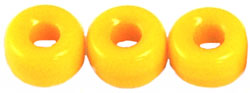 Roll Beads 9mm (loose) : Yellow