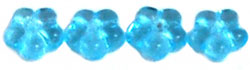 Flower 5mm (loose) : Aquamarine