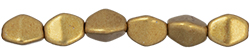 Pinch Beads 5mm (loose) : Saturated Metallic Ceylon Yellow