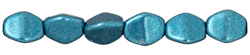 Pinch Beads 5mm (loose) : Saturated Metallic Quetzal Green